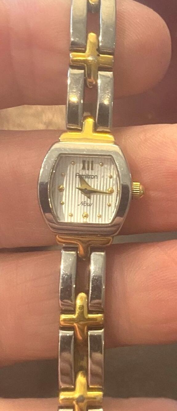 Women's 15mm Two Tone Armitron Now Watch, Petite Case